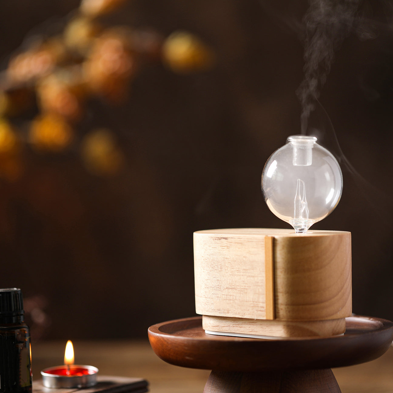 Mini Orb Nebuliser - Waterless Diffuser | Essential oil Burner | Aromatherapy | Home Fragrance - Appliances > Aroma
