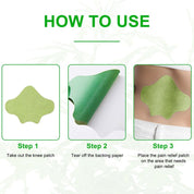 Mugwort Cervical Heat Patches: Herbal Patches for Neck and Shoulder Stiffness and Soreness in “Text Neck” Sufferers (48 pcs/4 boxes)