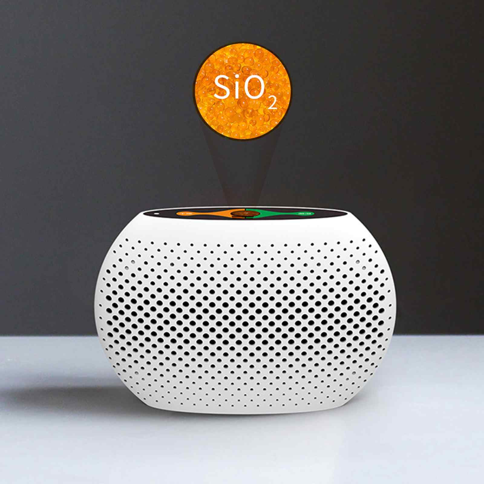 MyGenie Compact Reusable Dehumidifier Moisture Extractor Compact Portable White - Appliances > Aroma Diffusers &