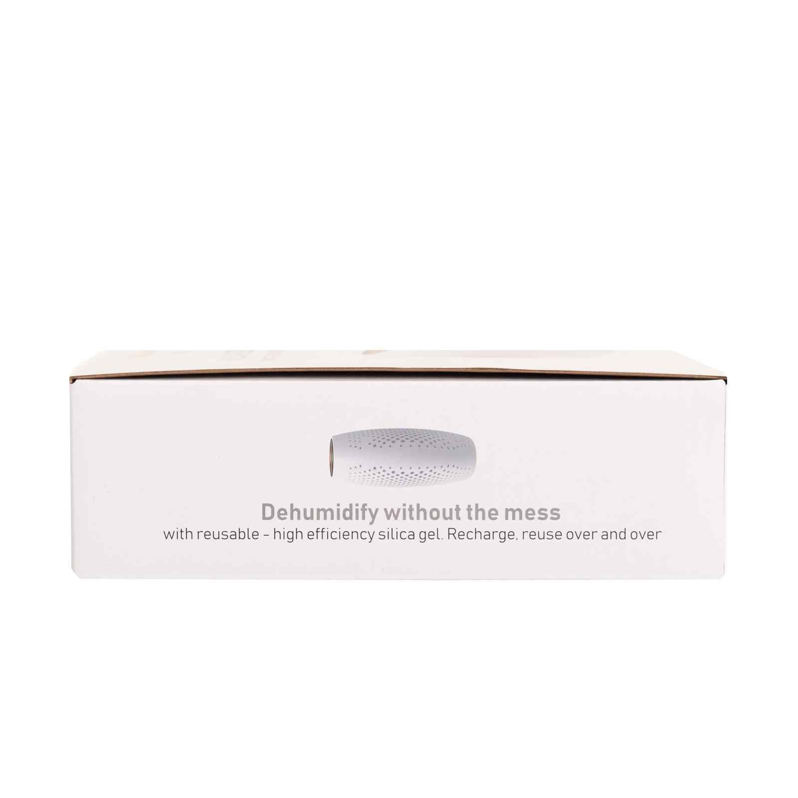 MyGenie Compact Reusable Dehumidifier Moisture Extractor Compact Portable White - Appliances > Aroma Diffusers &