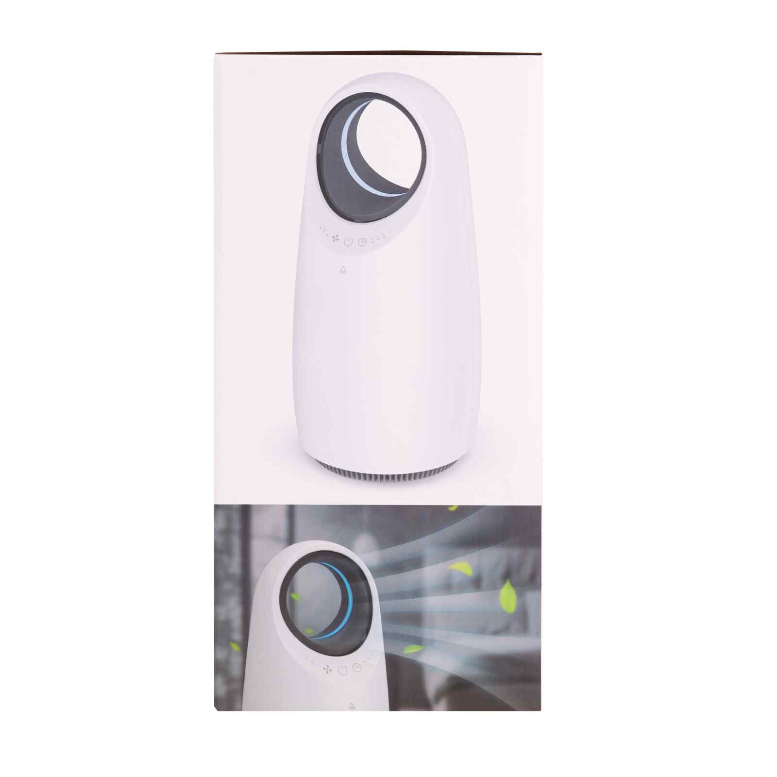MyGenie Ultra Quiet Eco Flow Air Purifier WI-FI Control HEPA Filter White - Appliances > Aroma Diffusers & Humidifiers