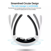 Neck Therapeutic Massager with Pulse Therapy - Intelligent Cervical Massage Device for Pain Relief and Relaxation