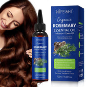 nifeishi organic rosemary essential oil 120 ml - Health & Beauty > Hair Care > Hair Styling Products