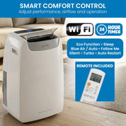 Olimpia Splendid 3.5kW Portable Climate Control Air Conditioner with Wifi & Remote AIRPRO14HP