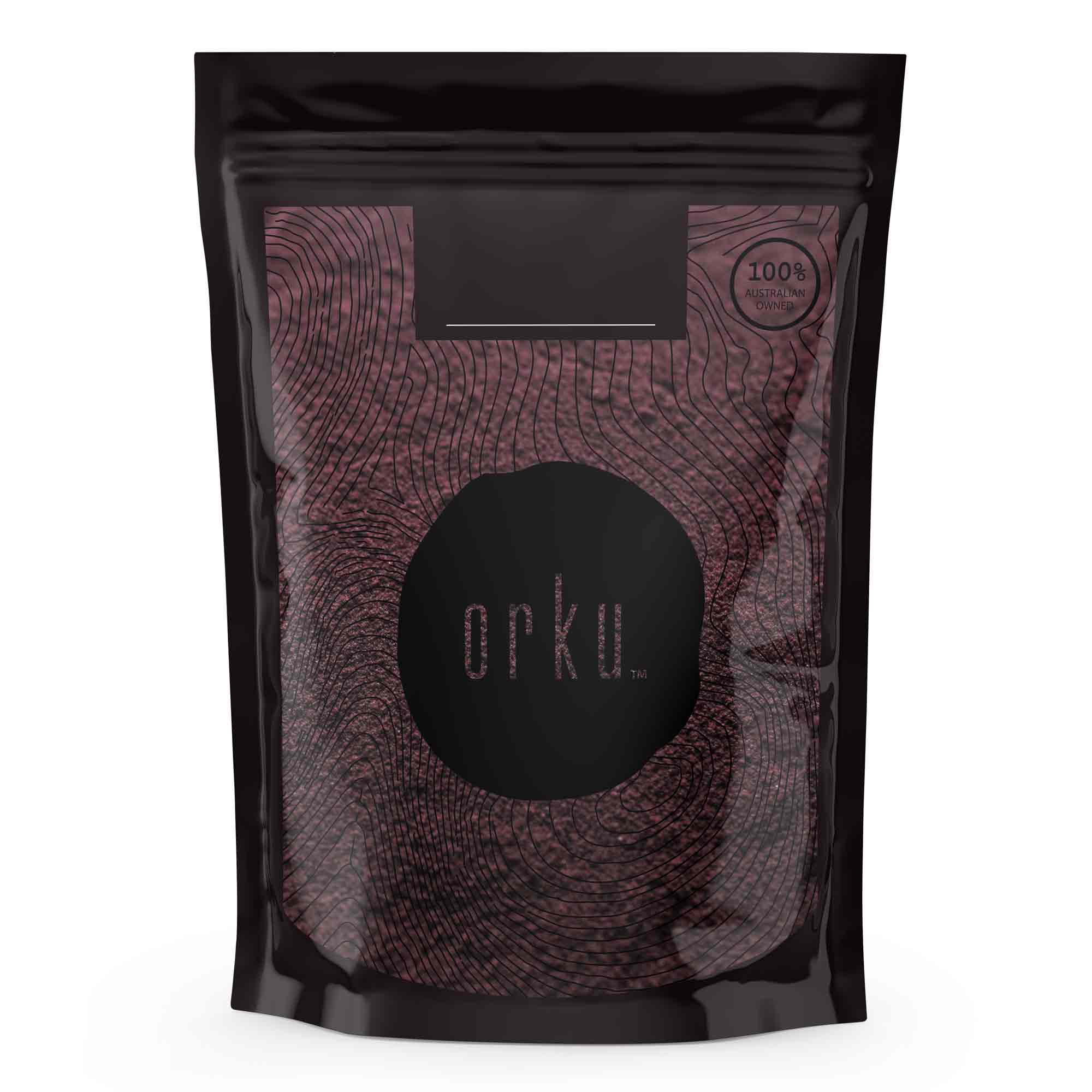 100gram bag of organic acai powder