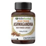 Organic Ashwagandha Capsules (vegan)- Withania Somnifera - Health & Beauty > Nutrition & Supplements > Vitamins &