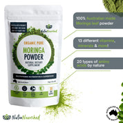 Organic Pure Moringa Leaf Powder 60g - Health & Beauty > Nutrition & Supplements > Vitamins & Supplements