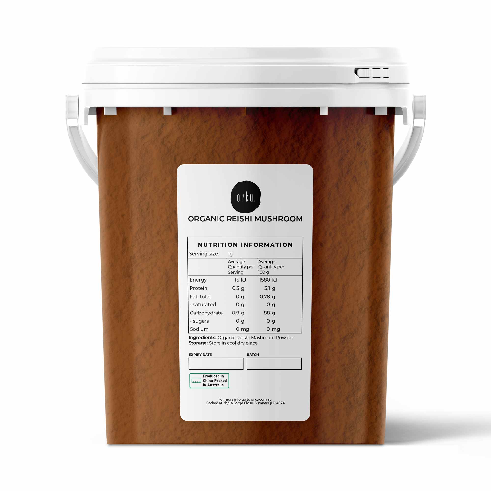 Organic Reishi Mushroom Powder 500g - Health & Beauty > Nutrition & Supplements > Vitamins & Supplements