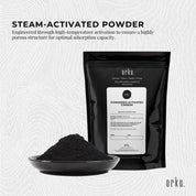 Orku 1Kg Activated Carbon Powder Coconut Charcoal - Water Filtration - Health & Beauty > Personal Care > Oral Care