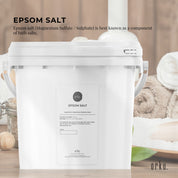 Orku 5kg Epsom Salt Tub - Magnesium Sulphate For Bath Skin Body Skin Care - Health & Beauty > Bath & Body > Bath