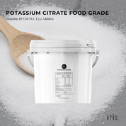 Orku 5Kg Potassium Citrate Food Grade Tub - Granular BP USP FCC E332 Additive - Health & Beauty > Nutrition &