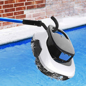 Plastic Hook for All Robotic Pool Cleaner,Customized for Pool Robot,Plastic Pool Hook for Poles - Easy Attach to Telescopic Poles,Pool Accessories for Pool Vacuum Robot,3.7'x8'(Black) Black1