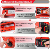 Portable Butane Gas Heater Cooker Camping Tent Outdoor Hiking Camper Survival AU