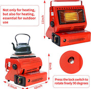 Portable Butane Gas Heater Cooker Camping Tent Outdoor Hiking Camper Survival AU