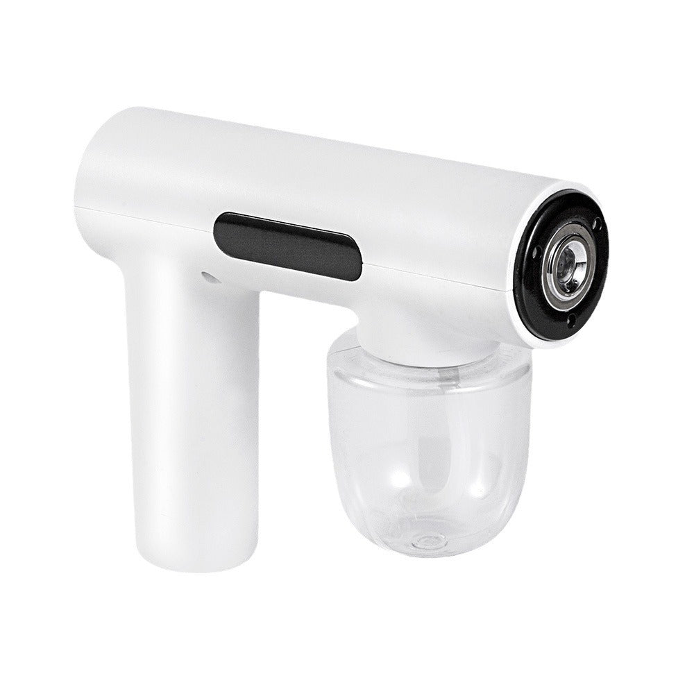 Portable Electric Ultrasonic Wellness Humidifier Spray Gun - Blue Light Sanitizer - 50ml