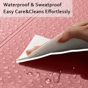 Portable Foldable Yoga Mat – Dual-Sided Non-Slip TPE Exercise Mat for Yoga, Pilates, Kids Nap & Travel (Green) | Other Colors Available in Store