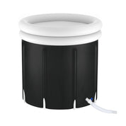 Portable Ice Bath Tub 80X80CM Inflatable Folding Bathtub Spa Massage - Furniture > Bathroom > Bathtubs