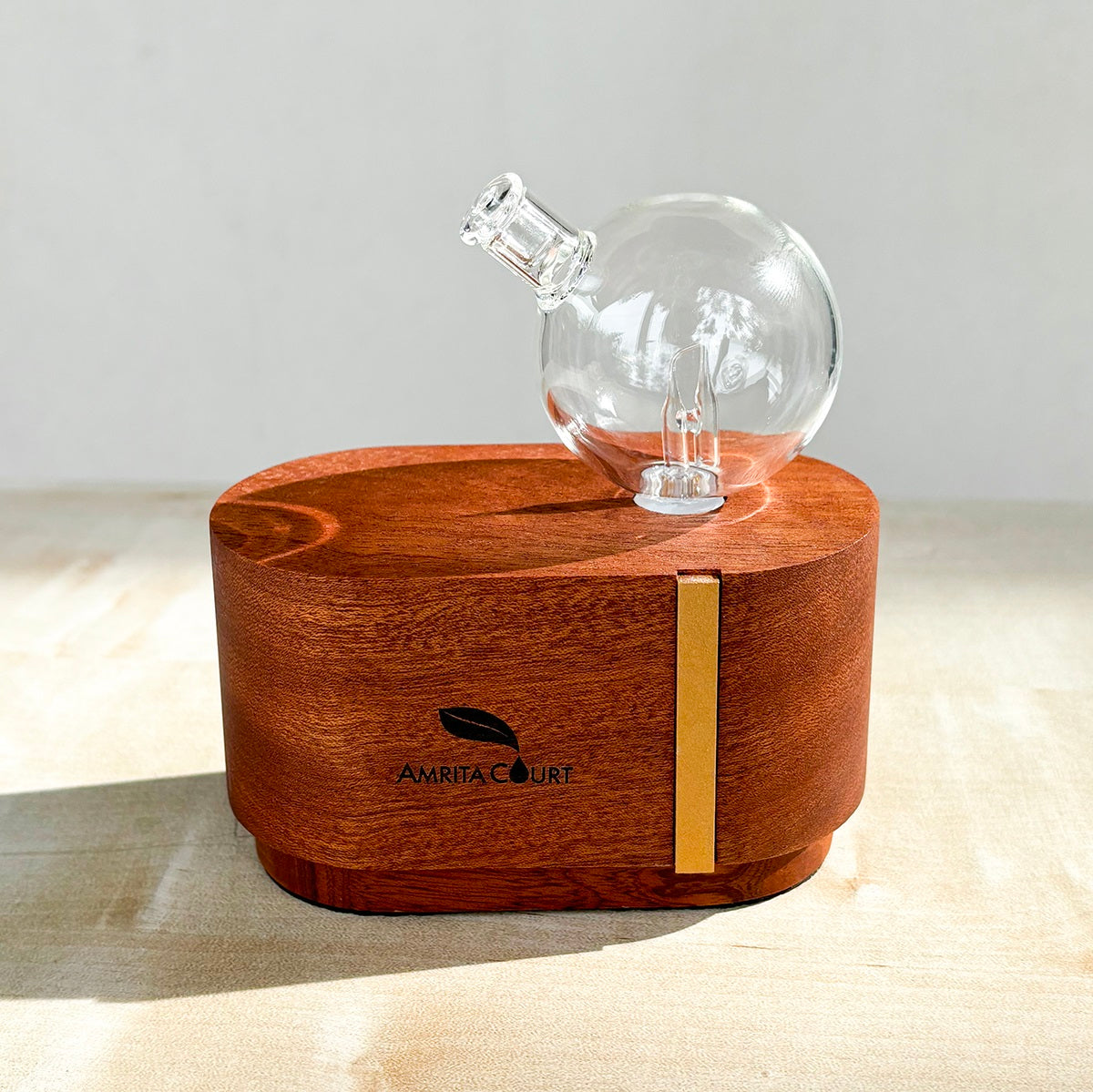 Portable Mini Orb Diffuser Redwood | Waterless Aroma Diffuser | No Plastics Essential Oil Diffusing - Appliances >