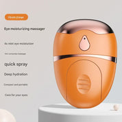 Portable Nano Mist Eye Massager & Ultrasonic Wellness Humidifier - USB-C, Hot Compress, Wrinkle Reduction & Deep Hydration(orange)
