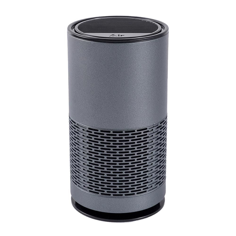 Portable Negative Ion Air Purifier Air Cleaner for Car Home Bedroom White