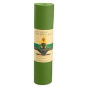 Green Powertrain Eco-friendly Dual Layer 6mm Yoga Mat with meditation pose label