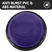 Powertrain Fitness Yoga Ball Home Gym Workout Balance Trainer Purple - Sports & Fitness > Exercise Gym & Fitness >