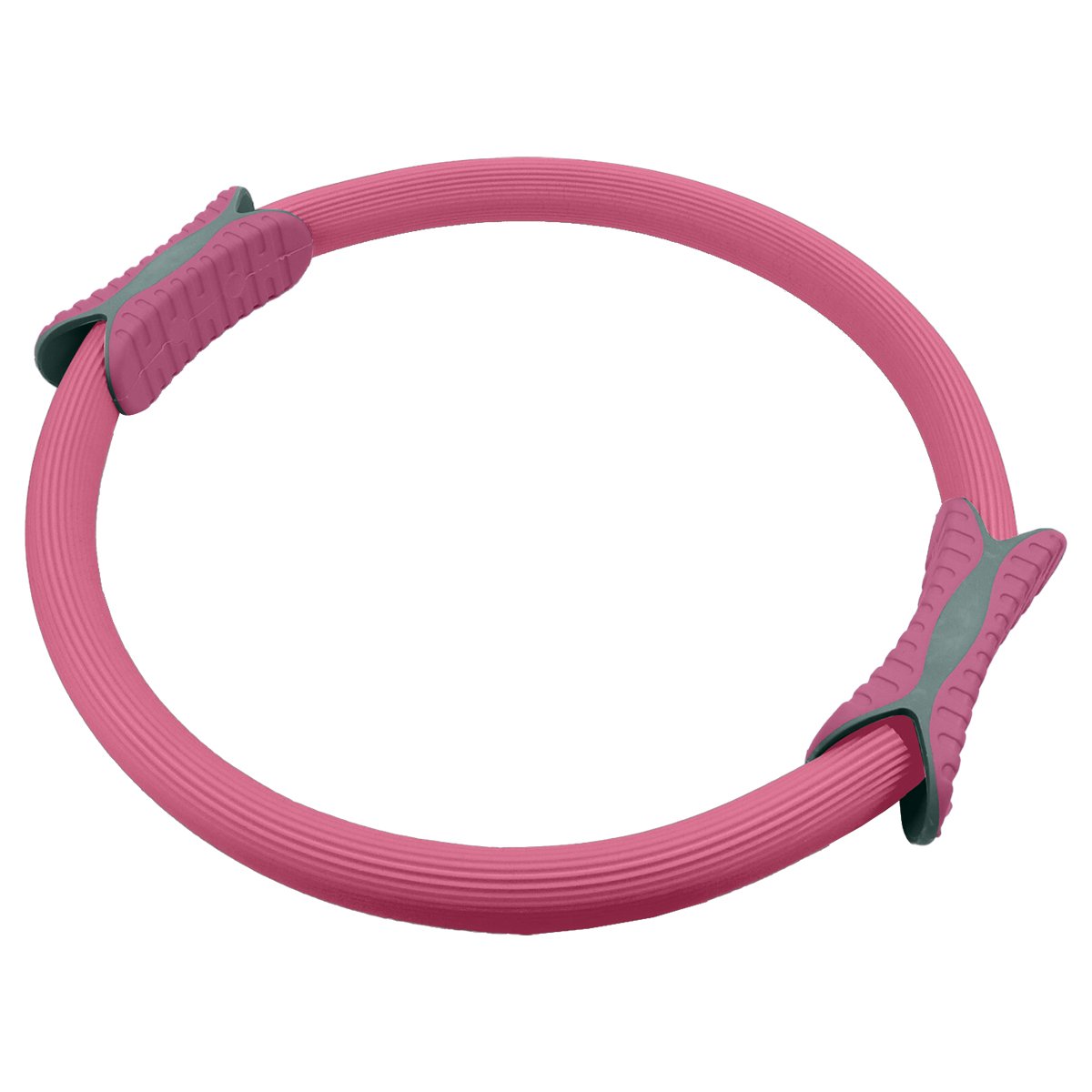 Powertrain Pilates Ring Band Yoga Home Workout Exercise Band Pink - Sports & Fitness > Exercise Gym & Fitness > Yoga &