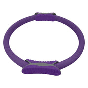 Powertrain Pilates Ring Band Yoga Home Workout Exercise Band Purple - Sports & Fitness > Exercise Gym & Fitness >