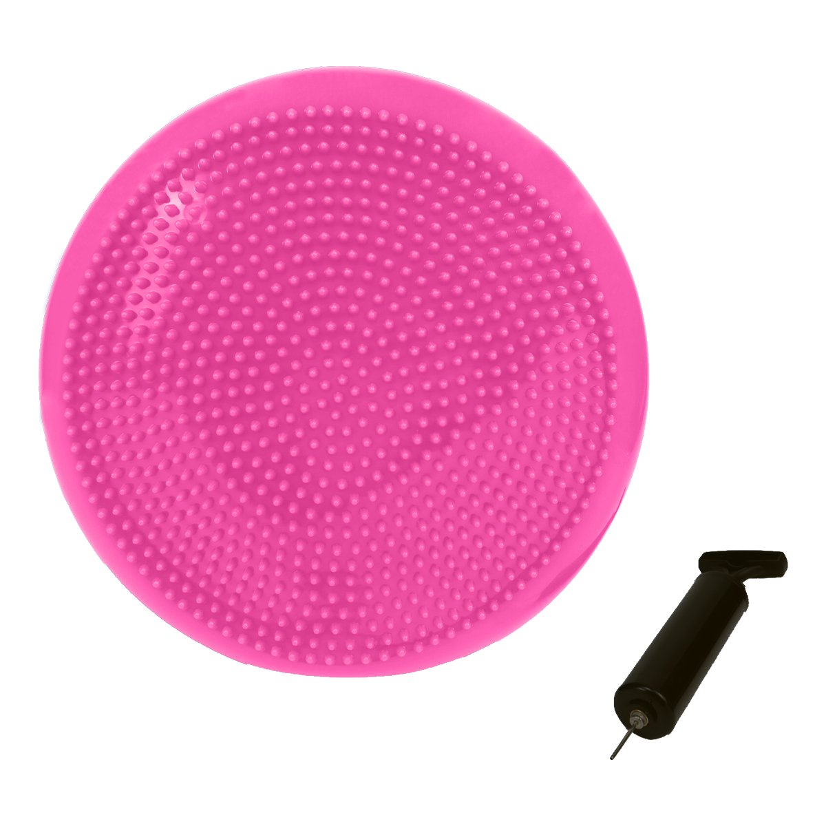 Powertrain Yoga Stability Disc Home Gym Pilates Balance Trainer - Pink - Sports & Fitness > Exercise Gym & Fitness >