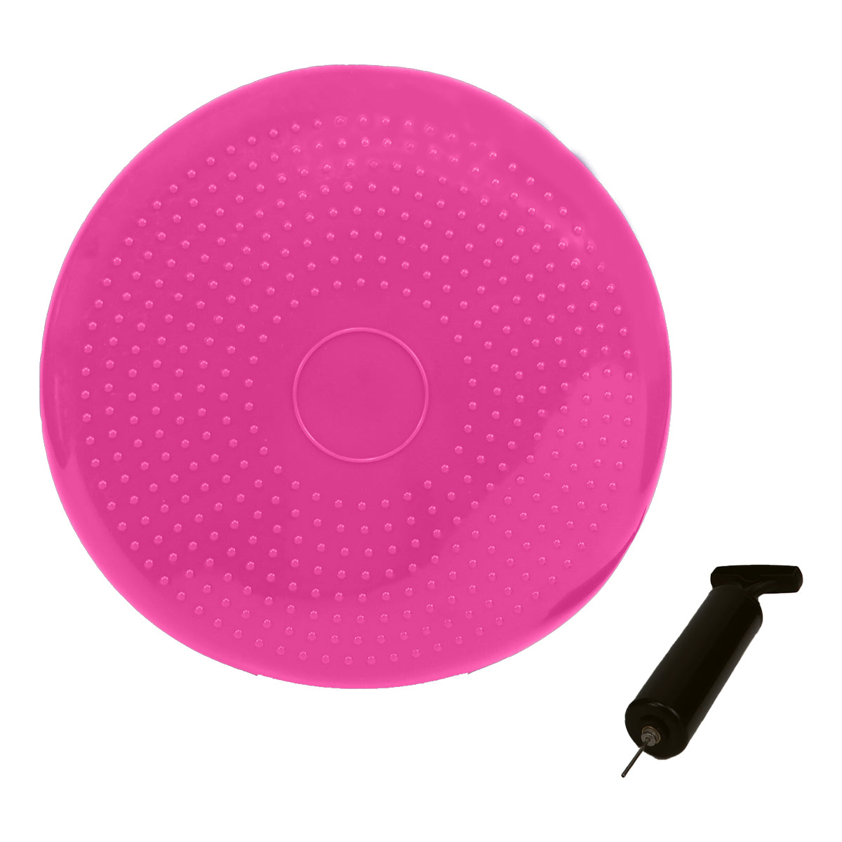 Powertrain Yoga Stability Disc Home Gym Pilates Balance Trainer - Pink - Sports & Fitness > Exercise Gym & Fitness >