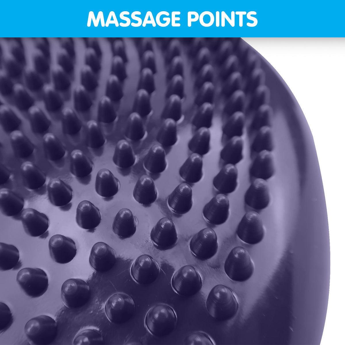 Powertrain Yoga Stability Disc w/ Pump Home Gym Pilate Balance Trainer - Purple - Furniture > Bar Stools & Chairs >