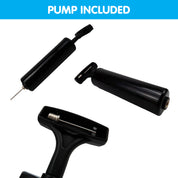 Powertrain Yoga Stability Disc w/ Pump Home Gym Pilate Balance Trainer - Purple - Furniture > Bar Stools & Chairs >