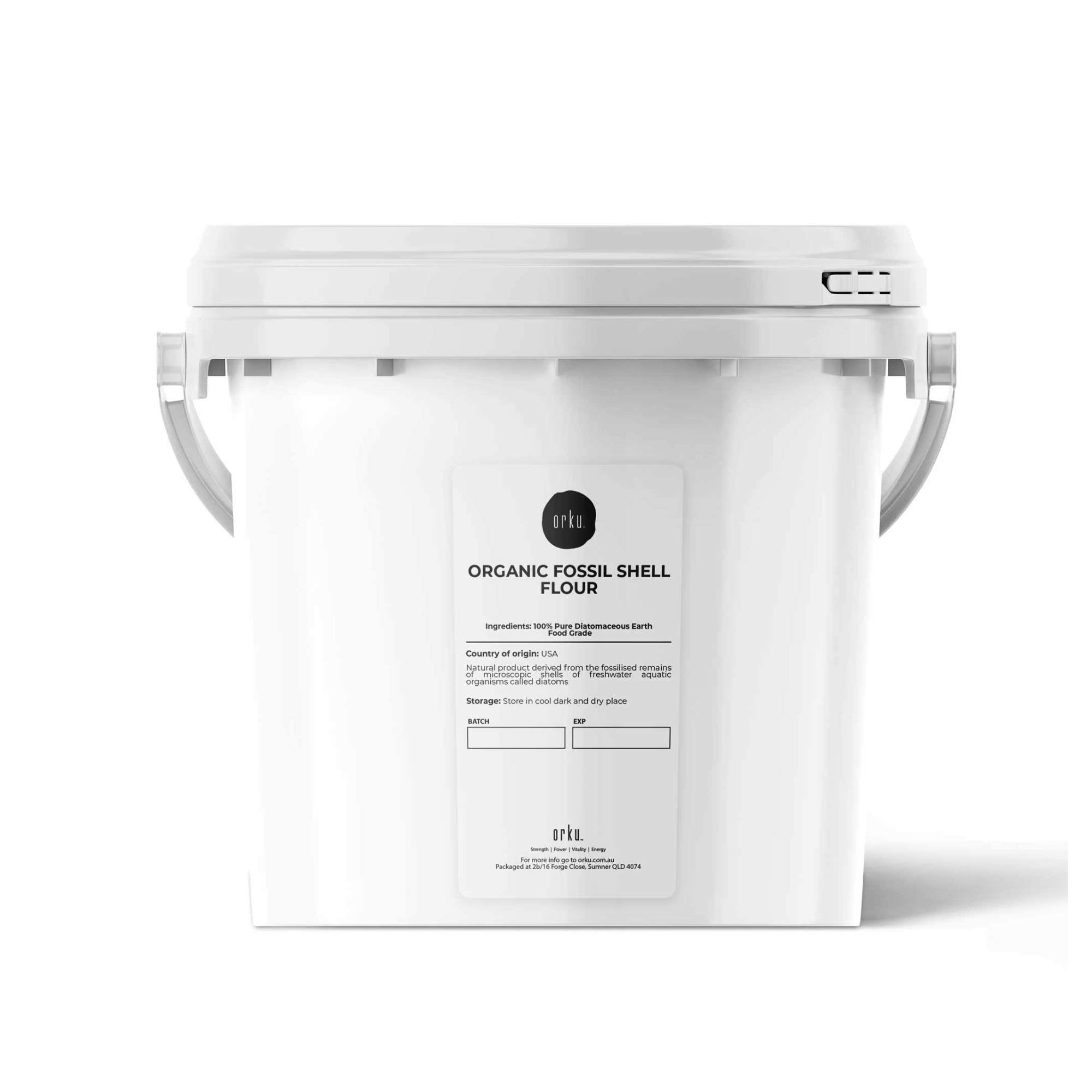 1.4Kg Organic Fine Diatomaceous Earth Tub - Food Grade Fossil Shell Flour Powder - Health & Beauty > Nutrition &