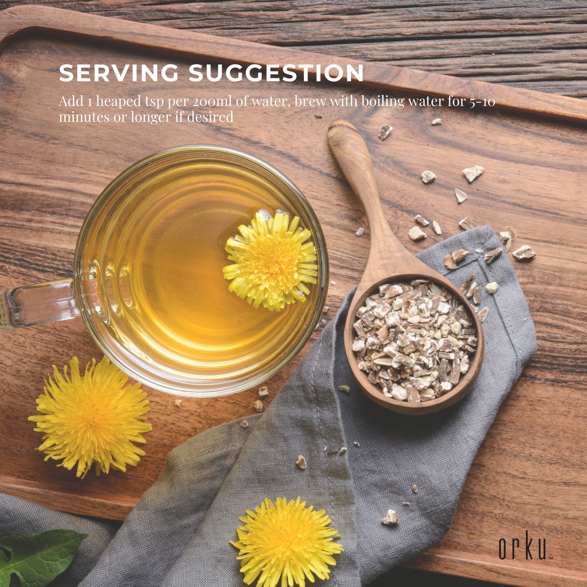 100g Organic Dandelion Root - Dried Raw Herbal Tea Supplement - Electronics > Battery Chargers & Power > Batteries