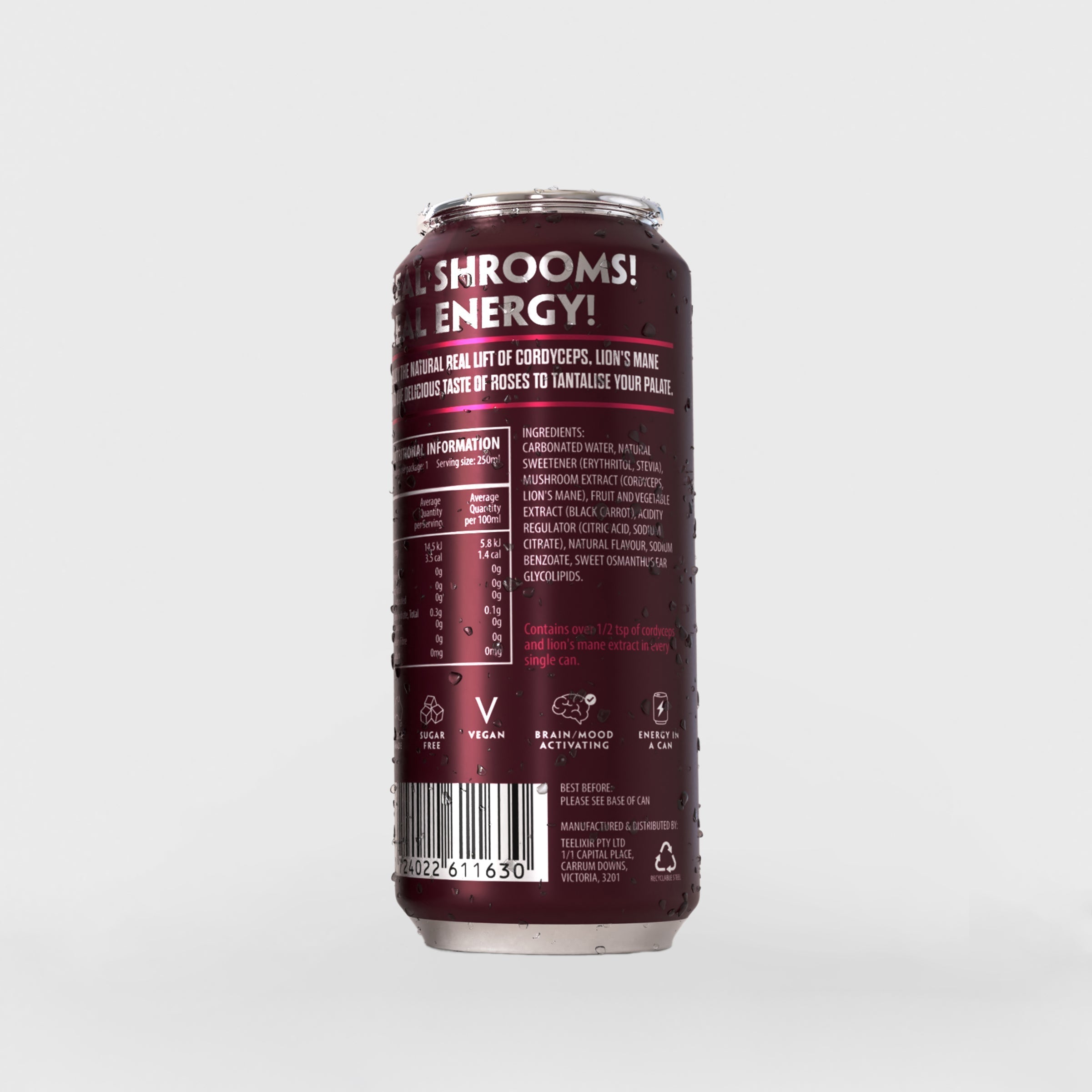 12 pack of Rose TLXR energy drink cans - Health & Beauty > Nutrition & Supplements > Vitamins & Supplements