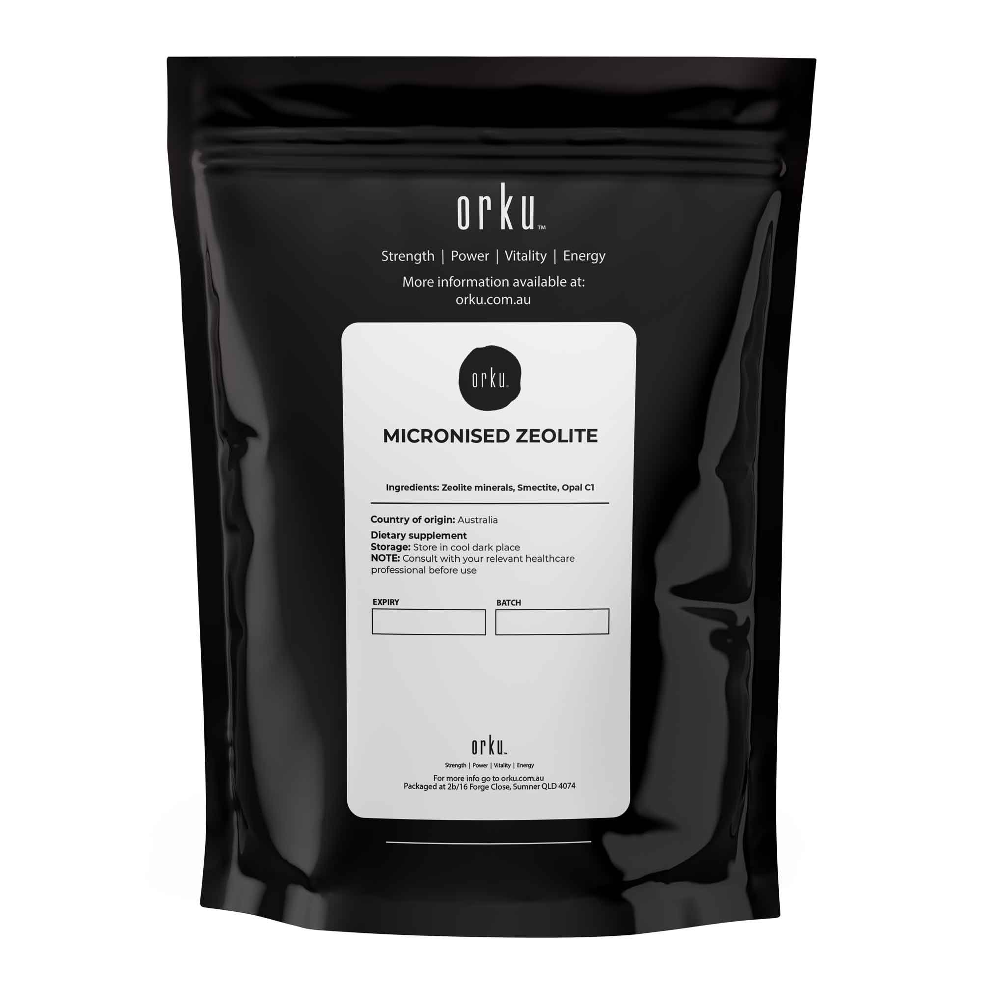 1Kg Pure Micronised Zeolite Powder Mineral - Micronized Volcamin Clinoptilolite - Health & Beauty > Nutrition &
