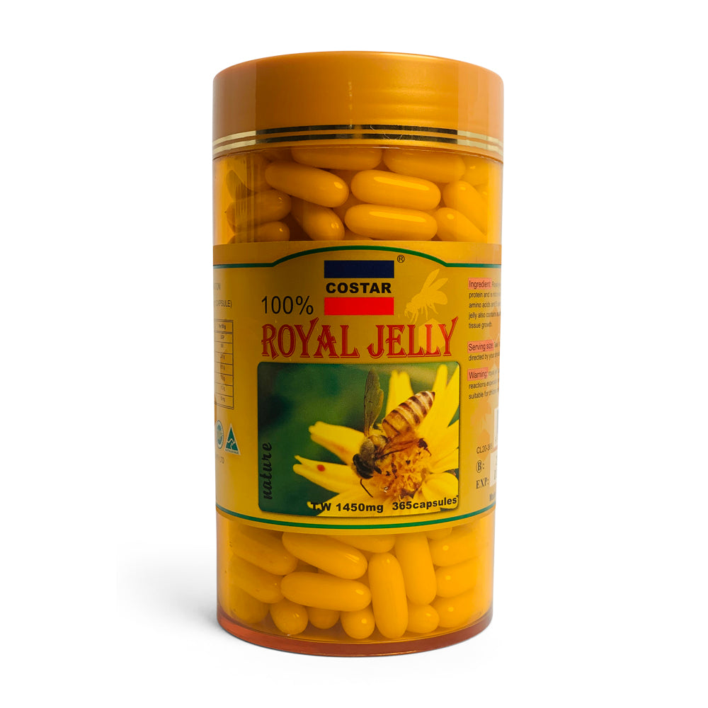 365x 1450mg Royal Bee Jelly Capsules Costar 100% Pure - Health & Beauty > Nutrition & Supplements > Vitamins &
