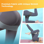 Premium 3x Resistance Exercise Hip Bands Set - Stretch Glute Booty Workout Power Loops