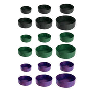 Premium 5x Felt Planting Bag Round Vegetable Garden Flower Seedling Grow Bags for Plants - Green-70*30cm