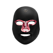 Premium 7-Color Facial Light Mask for Home Skincare - Rechargeable LED Beauty Device with 270 LEDs, One-Touch Control & Auto-Timer (Black with Rose Gold Trim) | Other Colors Available in Store