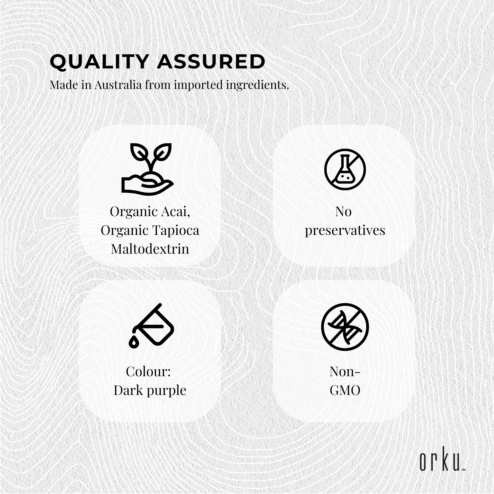 Organic Acai Powder 2.5Kg - Health & Beauty > Nutrition & Supplements > Vitamins & Supplements