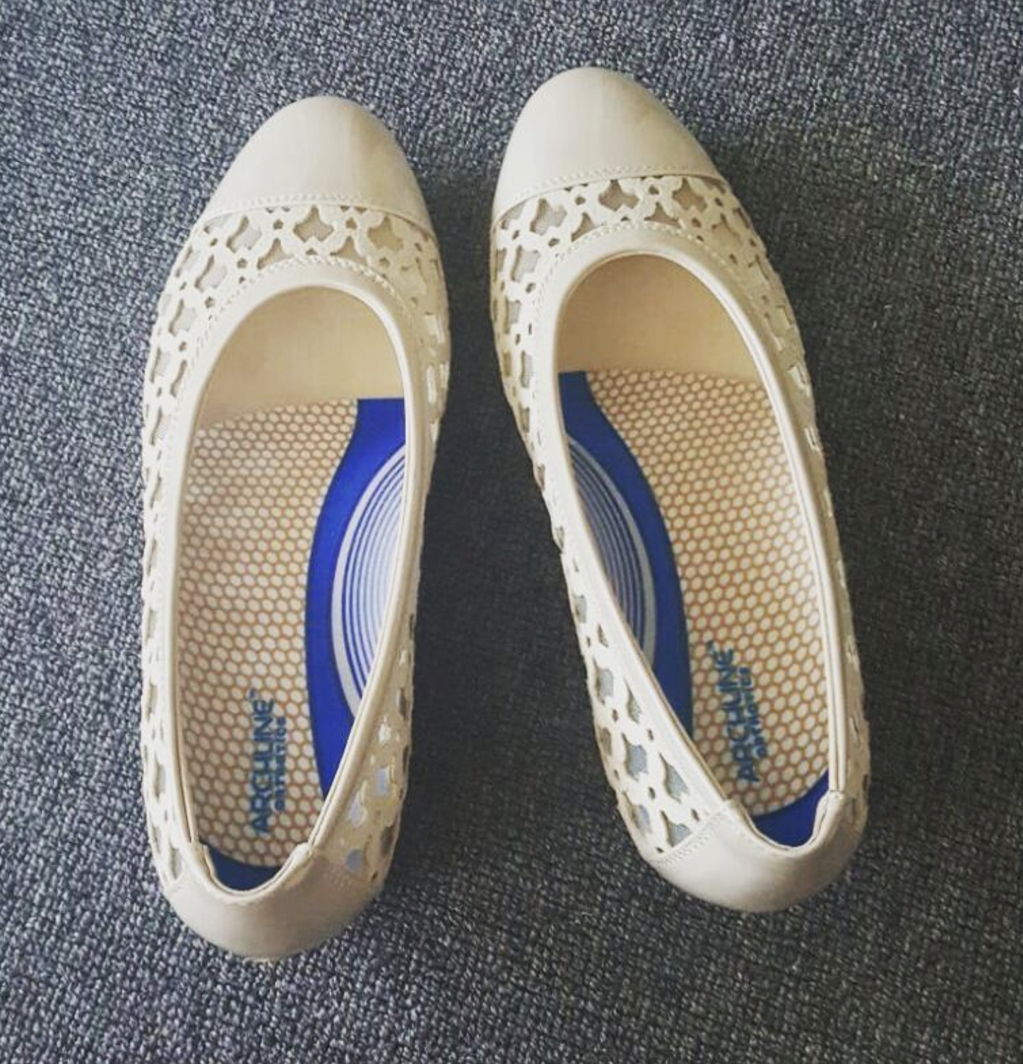 Premium ARCHLINE 3/4 Slim Orthotics Plantar Fasciitis Insoles Balance Support Relief - EUR 46