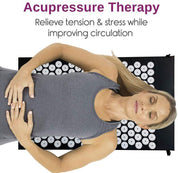 Premium Black Massage Acupressure Shakti mat