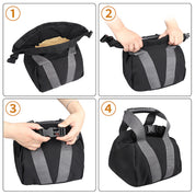 Premium Black Portable Fitness Kettlebell Sandbag