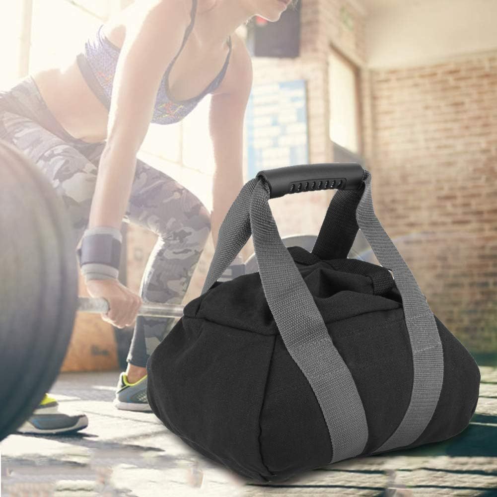 Premium Black Portable Fitness Kettlebell Sandbag