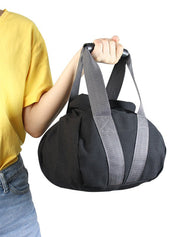 Premium Black Portable Fitness Kettlebell Sandbag