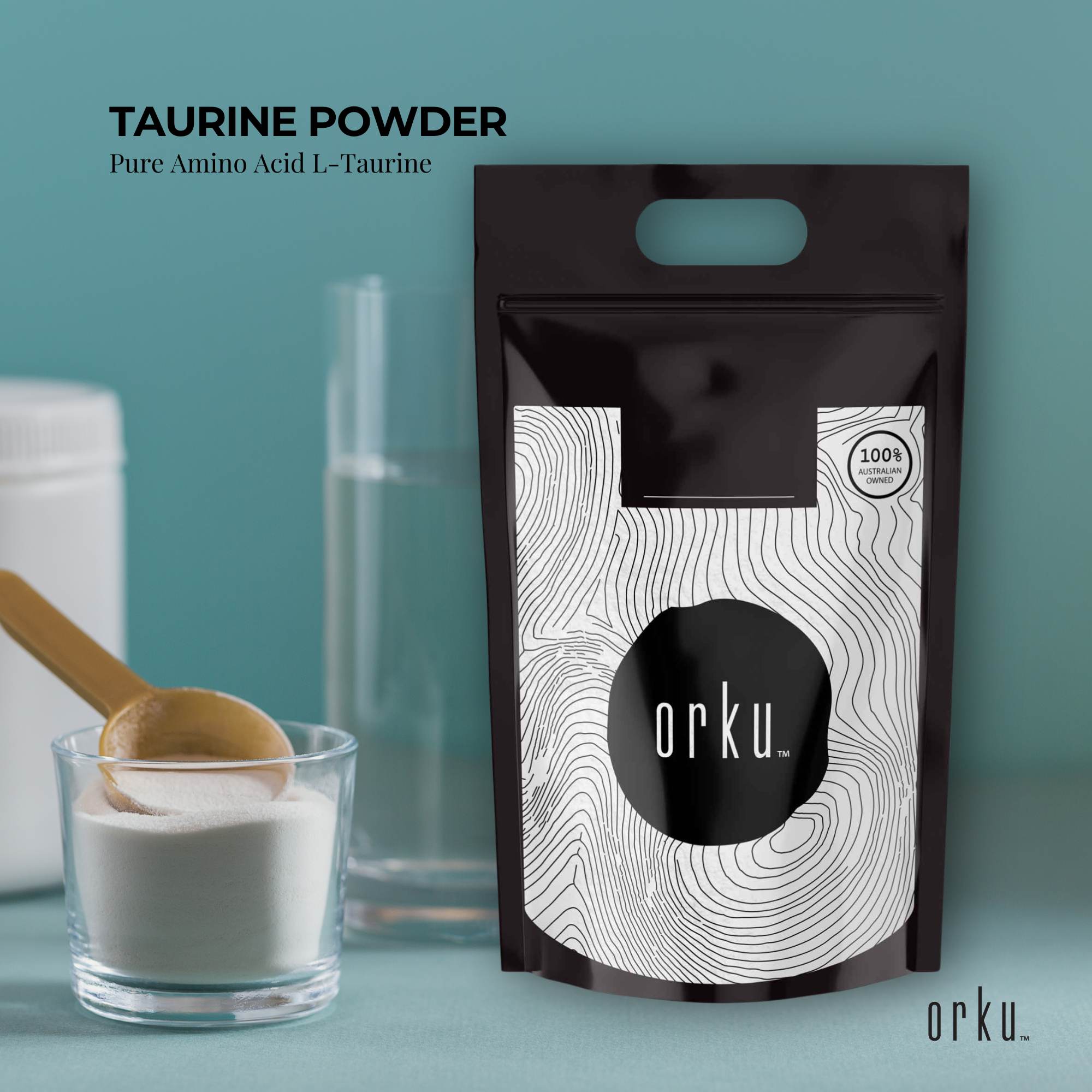 Bulk 20Kg Taurine Powder Pure Amino Acid Food Grade L-Taurine Vitamin Supplement - Health & Beauty > Nutrition &