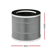 Devanti Replacement Filter Air Purifier HEPAh11 Filters Carbon 3-layer - Appliances > Aroma Diffusers & Humidifiers >