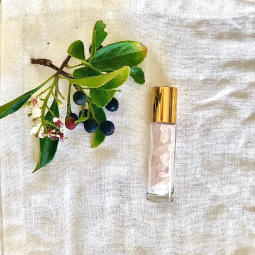 Essential Oil Crystal Gemstone Roller Bottle - Health & Beauty > Massage & Relaxation > Massage Oils