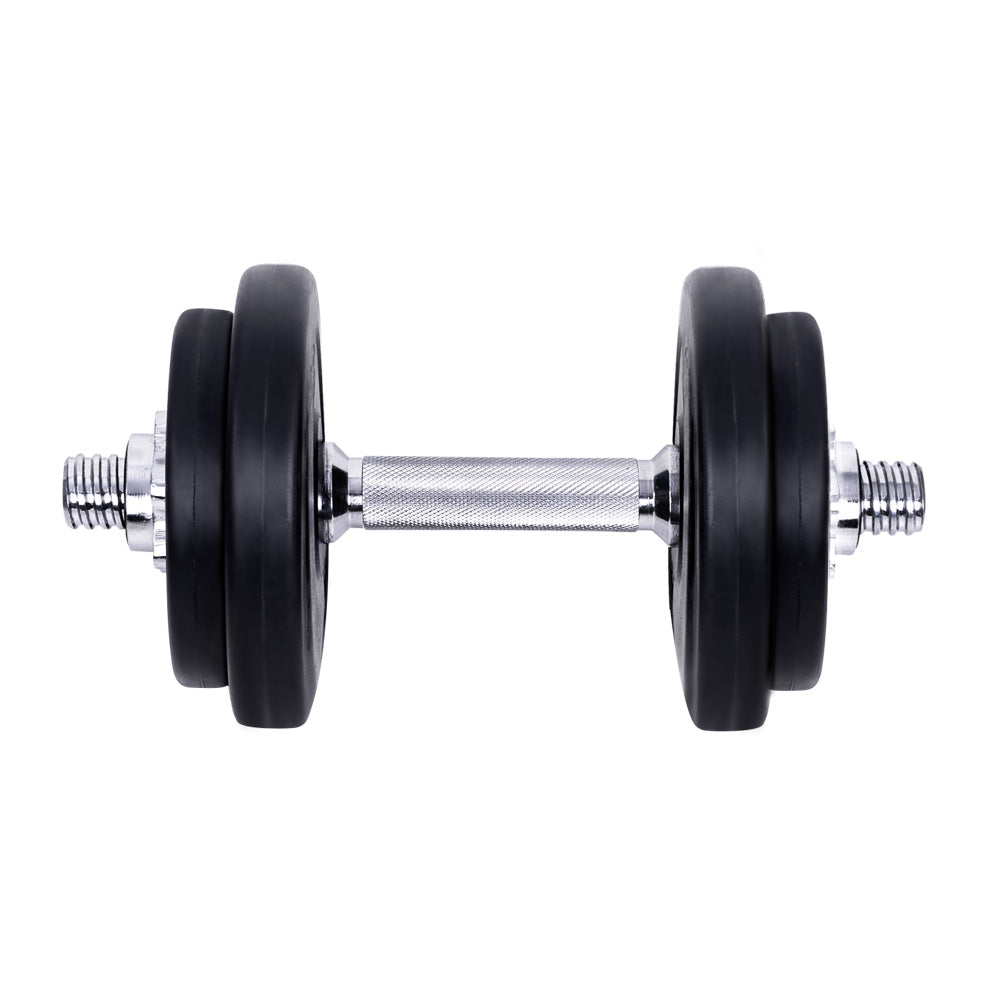Premium Everfit 20kg Dumbbell Set Weight Plates Dumbbells Lifting Bench
